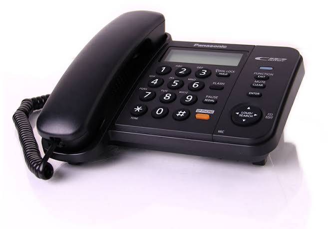 โทรศัพท์ Panasonic รุ่น KX-TS580MXW/MXB มีสีขาว สีดำ (สินนค้าไม่มีกล่อง) สินค้าจากพานาโซนิค ขอใบกำกับภาษีได้