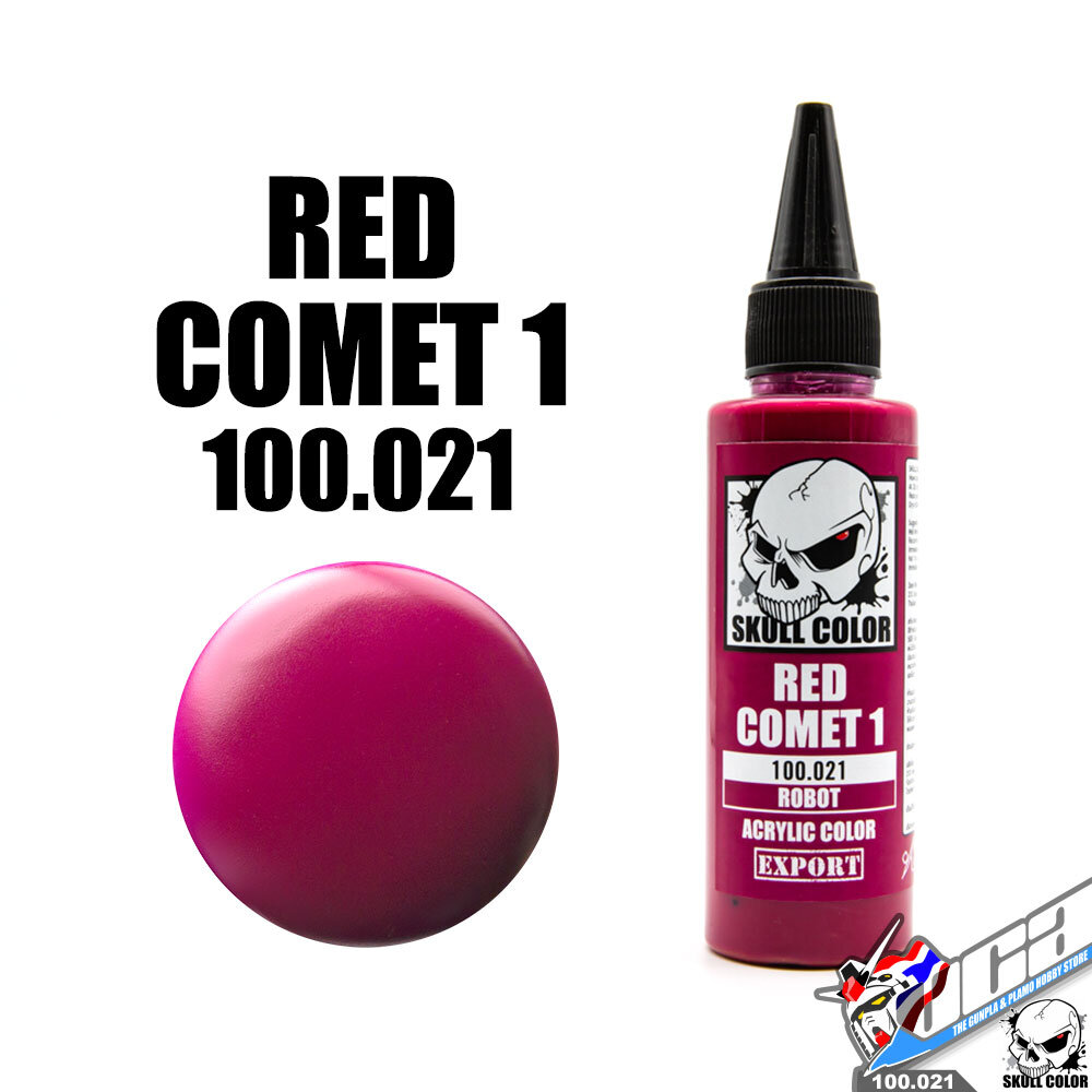 Skull Color™ Modelling Paint Professional SPECIAL EFFECT ACRYLIC COLOR 100.021 RED COMET 1 60ML
