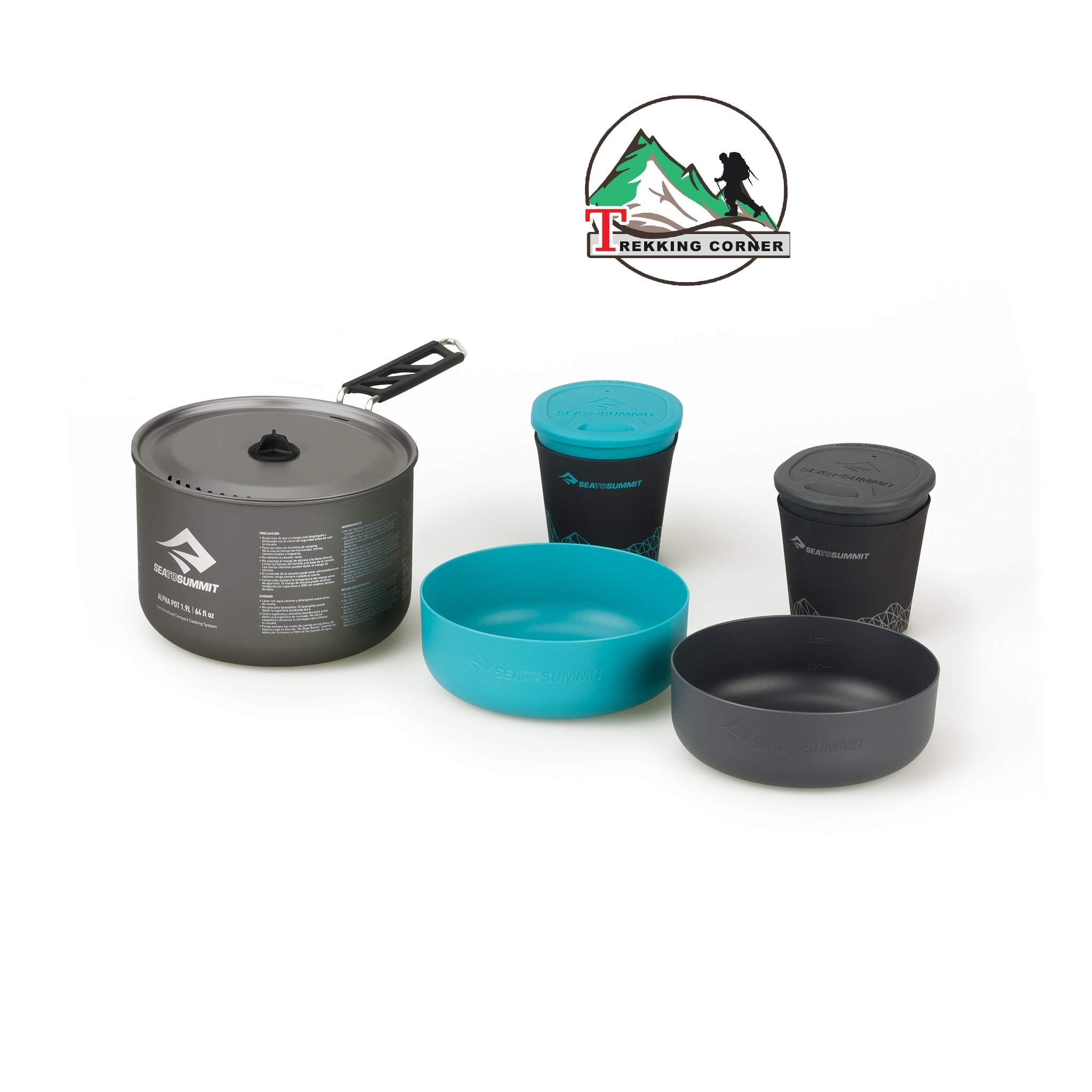 Seato Summit Alpha Cookset 2.1 pacific Blue ราคา 2,490 บาท*ส่งฟรี