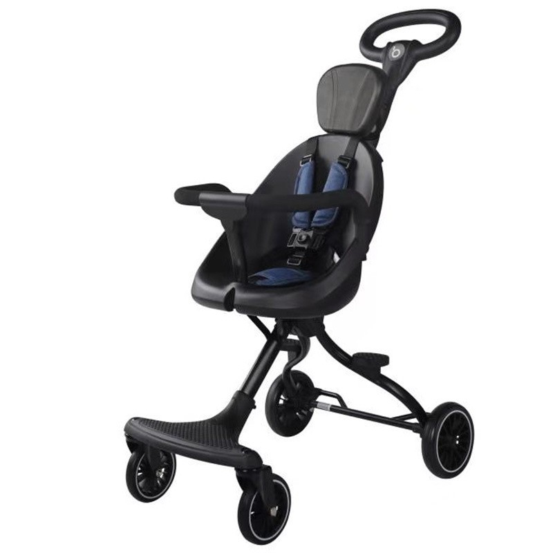 ?ใหม่ลดราคา รถเข็นเด็ก V3 Stroller รถเข็นเด็กพับเก็บได้ เข็นได้2ทิศทาง เข็มขัดนิรภัย5จุดปลอดภัย100% ด้ามจับ360องศาป้องกันเด็กตกจากรถ