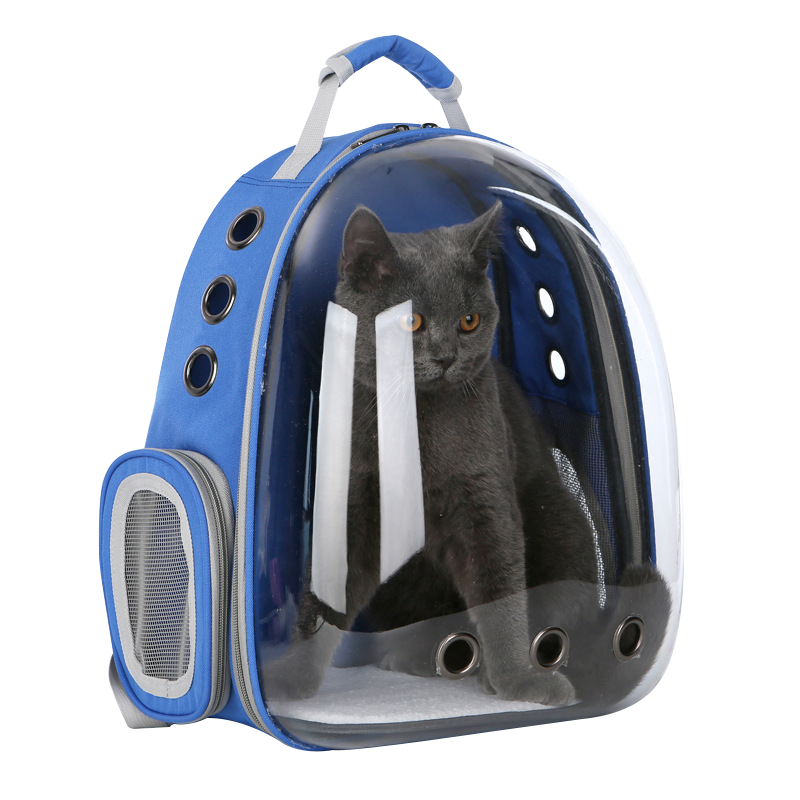 Pet Space Bag กระเป๋าใส่สัตว์​เลี้ยงทรงอวกาศ กระเป๋าใส่แมวและหมาแบบสะพายหลัง มี7สี #C07
