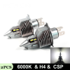 Fighter H4 Led Car Headlight Bulb 80W 16000LM 6000