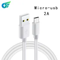 1m Micro USB Cable 2A Fast Charging Mobile Phone Charger Cables Date Cord Wire for Sumsung Xiaomi Huawei Android Tablet