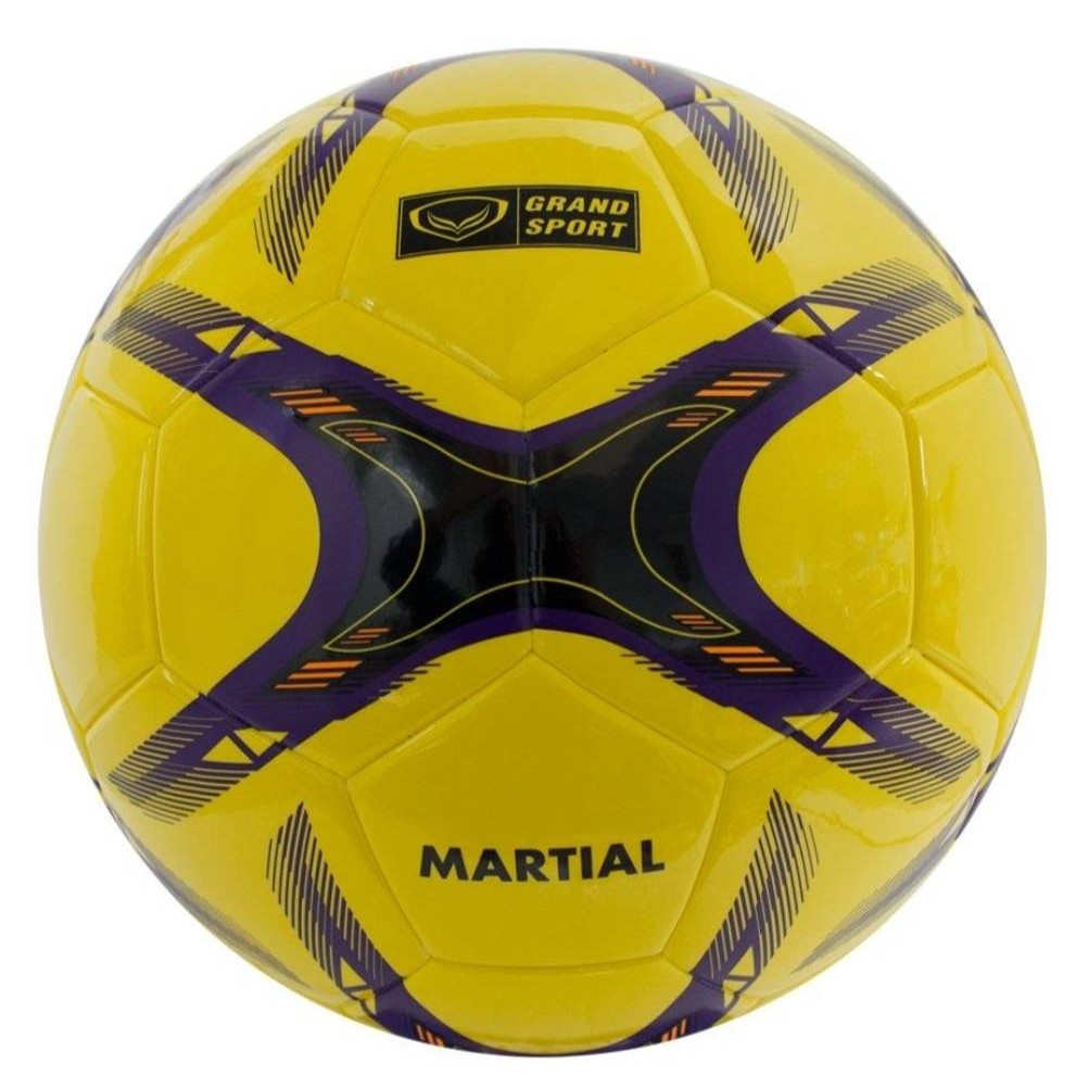 ลูกฟุตบอลไฮบริด แกรนด์สปอร์ต เบอร์5 รหัส 331085 Martial Hybrid แถมเข็มและตาข่ายใส่บอล ของแท้100%