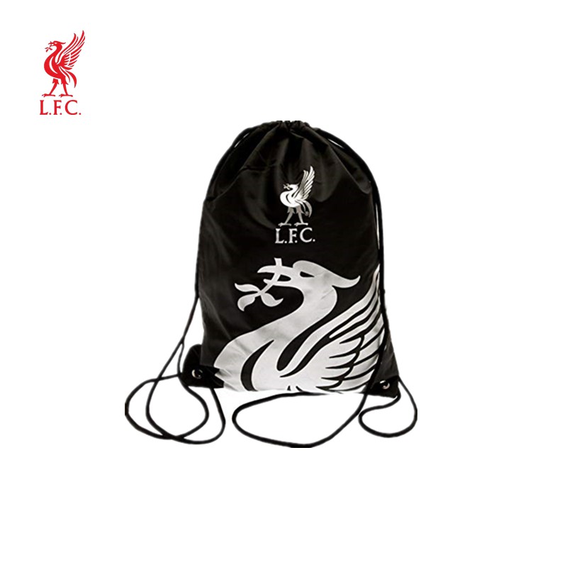 Liverpool F.C. Gym Bag ถุงแบบพกพากีฬาลิเวอร์พูล กระเป๋าผ้าใบกีฬาลิเวBundle Pocket Drawstring Bags