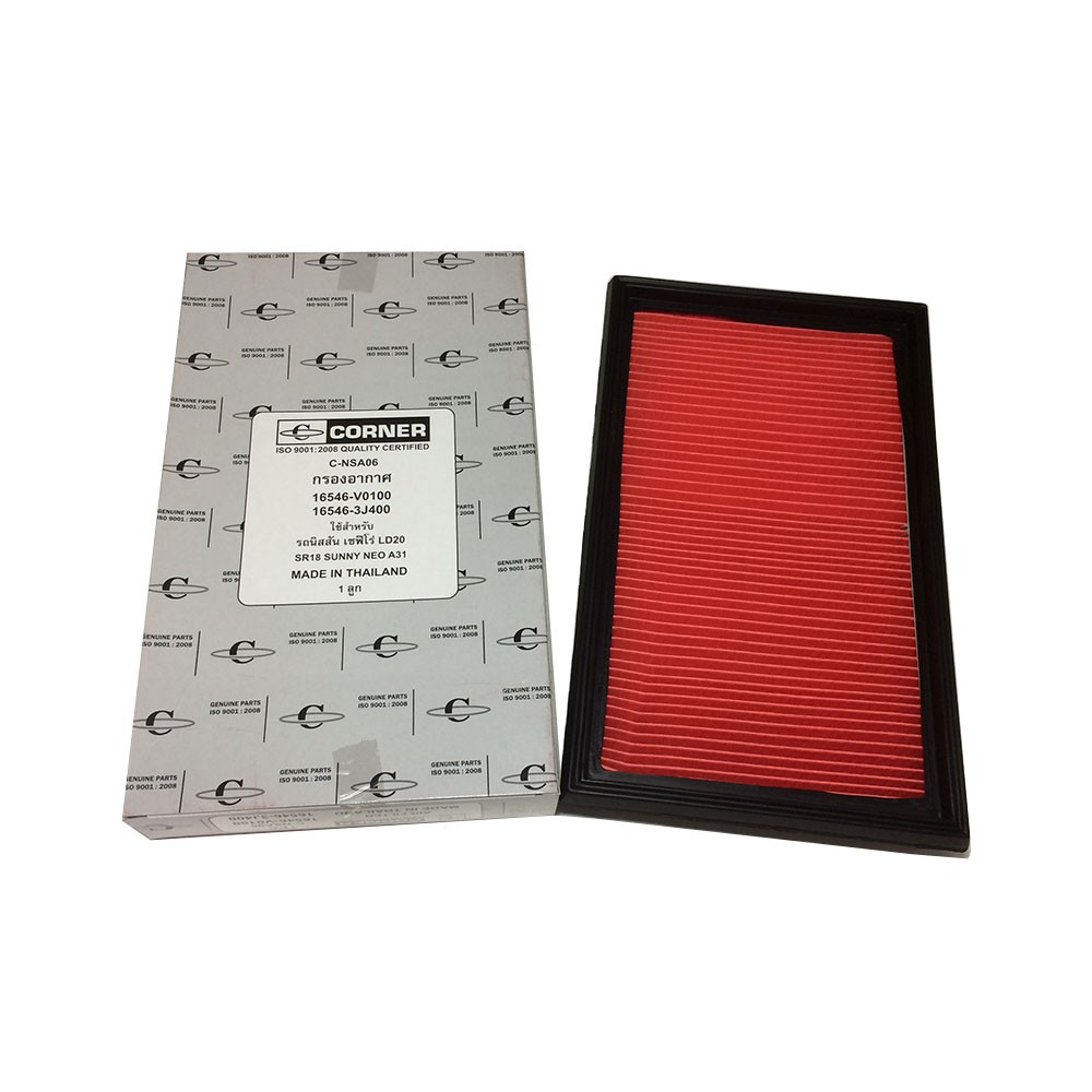 อุปกรณ์ประดับยนต์และชิ้นส่วนยานยนต์ กรองอากาศ Corner Nissan Cefiro, Neo, A31 ราคา 220 บาท*ส่งฟรี