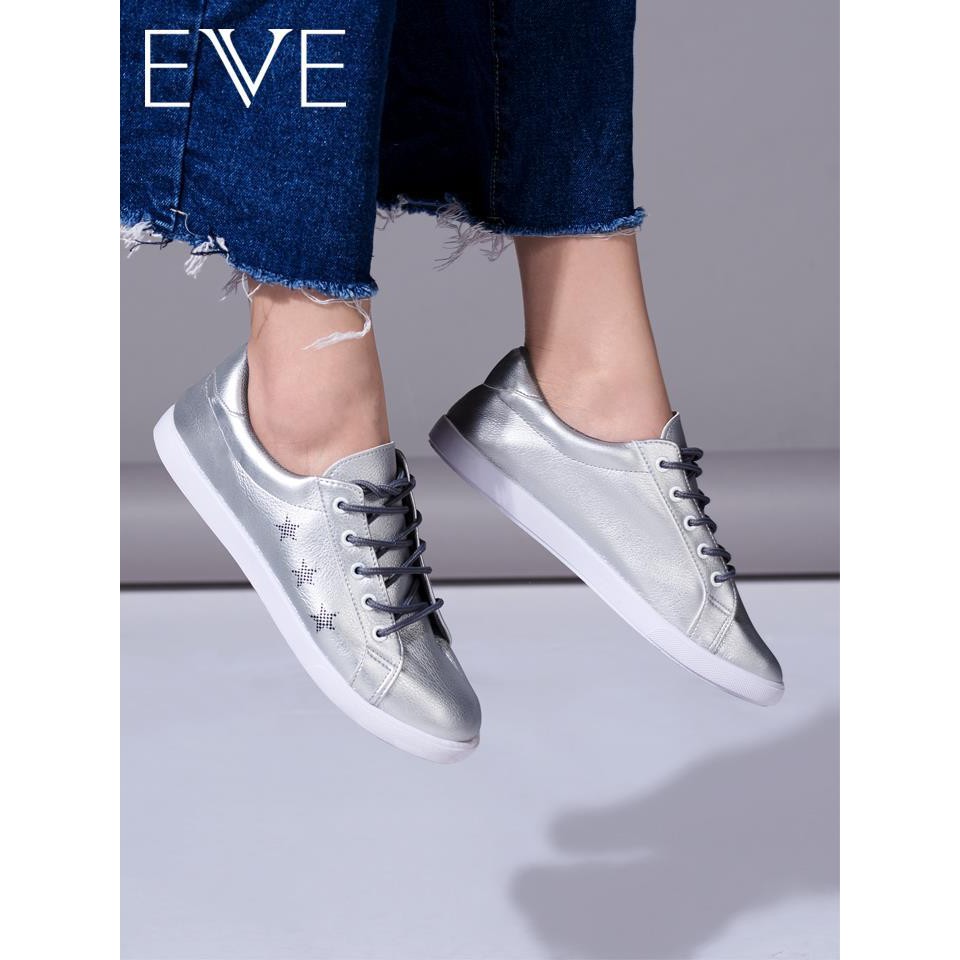 EVE รองเท้าผ้าใบผู้หญิงแฟชั่นแบบสวมสไตส์เกาหลี Sneakers