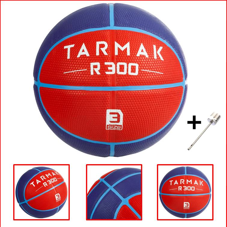 ลูกบาส basketball ลูกบาสเก็ตบอล เบอร์ 3 สำหรับเด็กอายุไม่เกิน 6 ปี 5N8495712