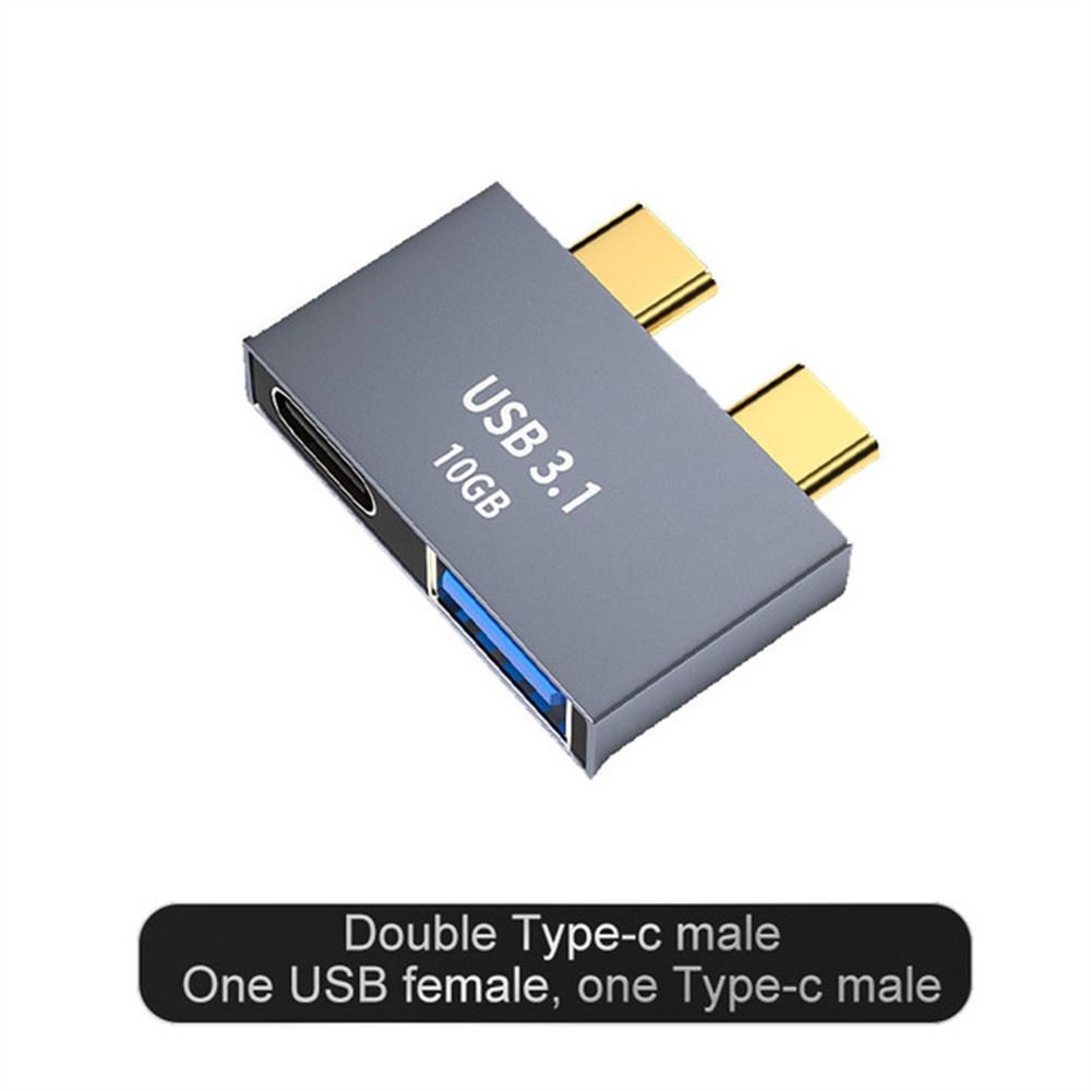 Oftbt USB C nữ USB C Nam Bộ chuyển đổi Hub phụ kiện máy tính Bộ chia Hub