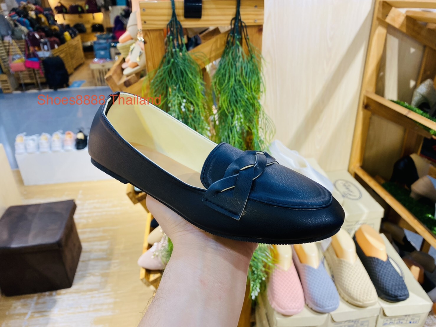 Shoes8888 Thailand รองเท้าคัทชู หน้าเบีย มี4สี ไซล์36-44