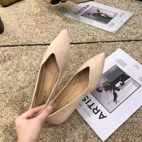 COCONI ปลายแหลมรองเท้าส้นเตี้ยผู้หญิงใหม่สไตล์เกาหลีบางและ All-Match Soft Sole รองเท้า Kasut Perempuan