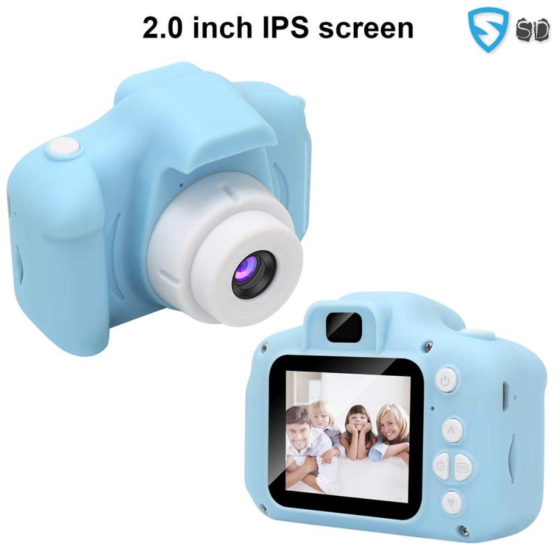 เด็กดิจิตอลกล้องวีดีโอขนาดเล็กชาร์ตไฟได้กล้องถ่ายภาพของเด็กกันกระแทก8MP HDเด็กวัยหัดเดินกล้องเด็กกล้องวิดีโอ