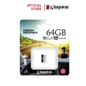 ภาพหน้าปกสินค้าKingston High Endurance microSD Card 64GB (SDCE/64GB) ที่เกี่ยวข้อง