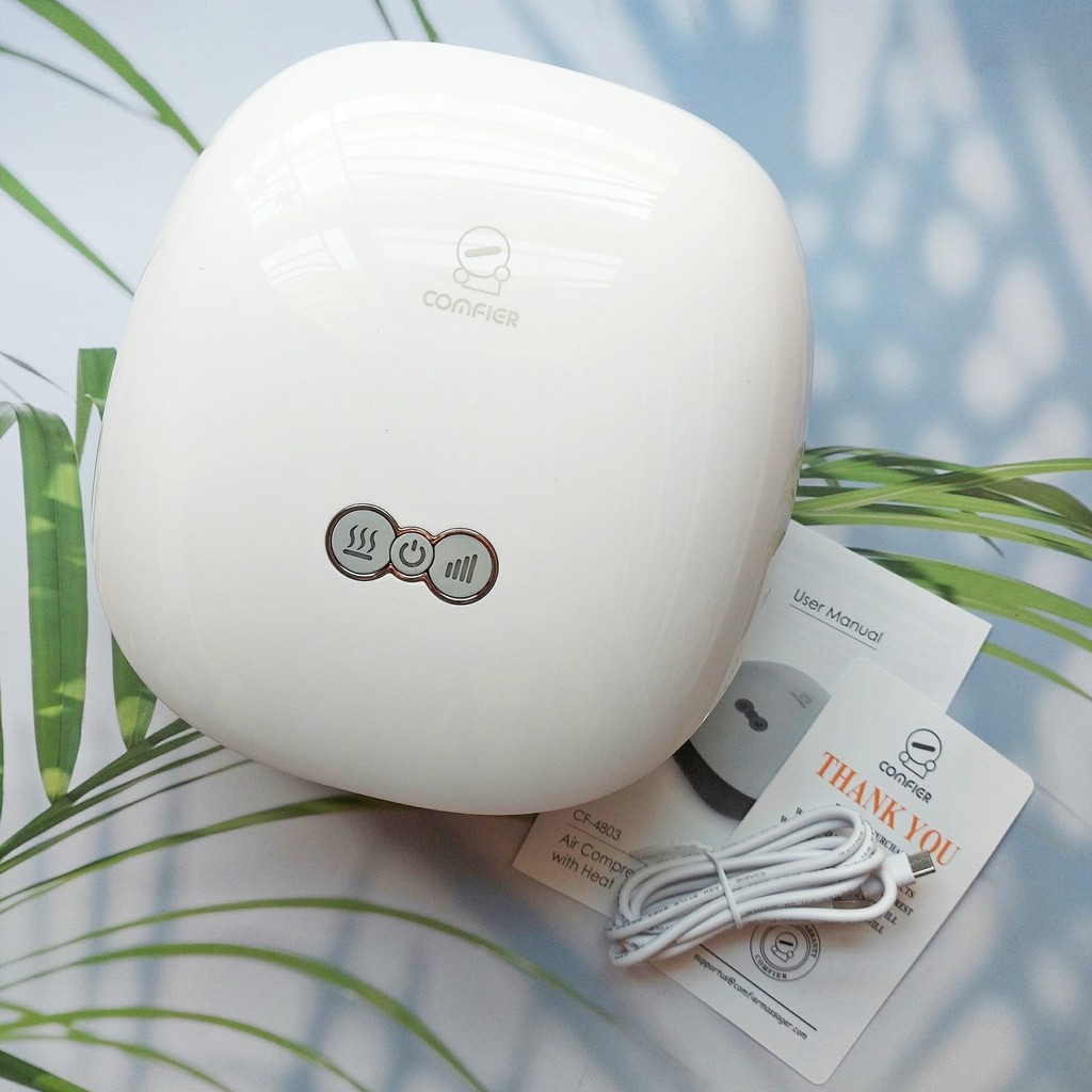 เครื่องนวดมือ ไร้สาย Comfier Wireless Hand Massager เครื่องนวดมือ แบบชาร์จไฟได้ Air Compression with heat- Ultimate Palm and Finger Relaxation ราคา 5,290 บาท*ส่งฟรี