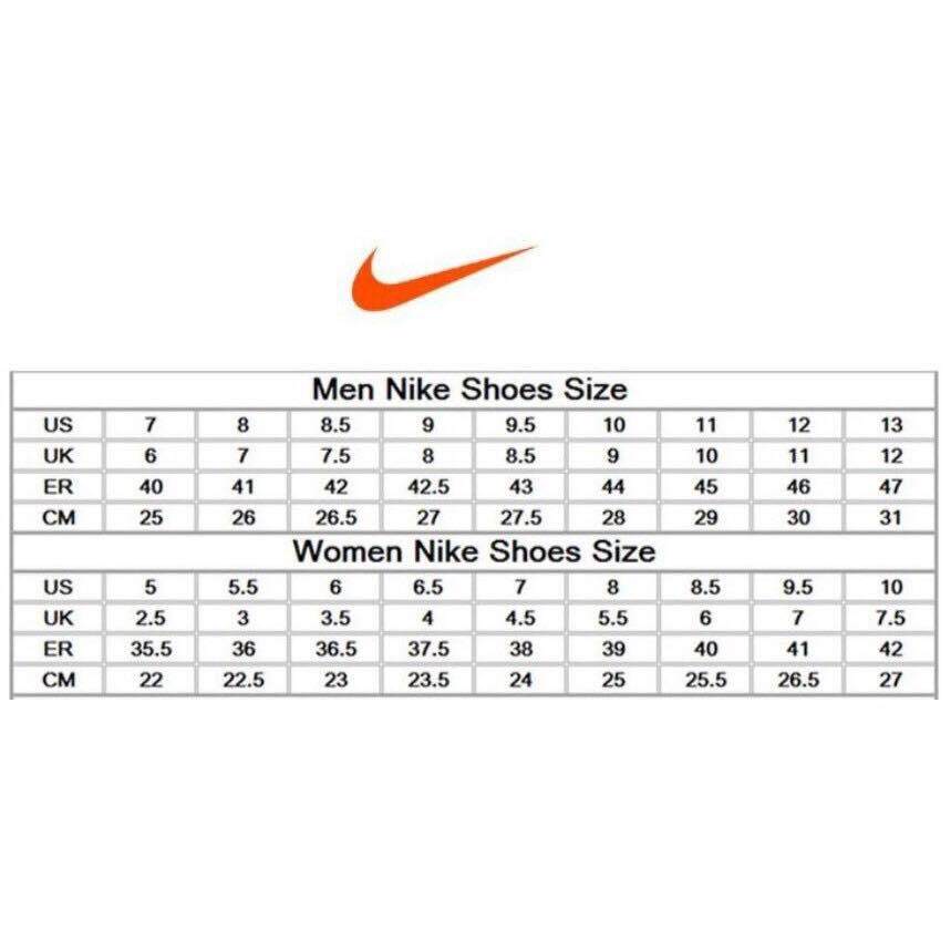 air max sizing guide