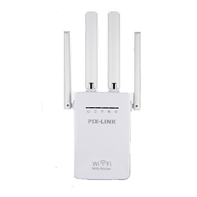 [ ลดเหลือ 260 บ. โค้ด SSPTKRBRLS❗️] Wifi Repeater PIXLINK LVWR09 300M Bps Wireless WiFi Router ตัวกระจายสัญญาณไวไฟ