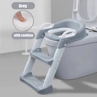 Folding Baby Boy Children's Pot Portable Children's Potty Urinal for Boys with Step Stool Ladder Baby Potty Toilet Training Seat (6)