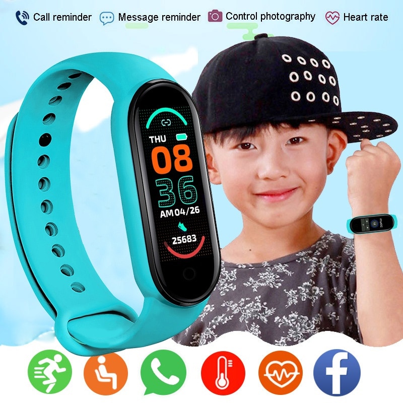 For Xiaomi M7 Smart Watch Children Fitness Sports Smart Band Bluetooth