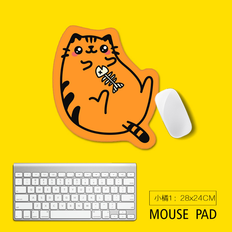 แผ่นรองเมาส์ การ์ตูนหมี  น่ารัก mouse pad  ขนาด 25cm*25cm