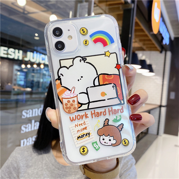 เคสซิลิโคน เคสโทรศัพท์ iPhone11/11Pro 11pro Max X XR XS XS MAX 6 7 8 plus#806