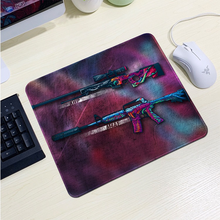 ⌨️?️ แผ่นรองเม้าส์ ขนาด 260*210*2 mm ?️⌨️ e-sports gaming mouse pad ?️⌨️