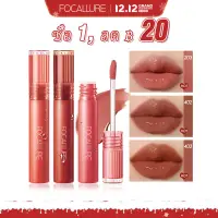 Focallure Jelly-Clear Dewy Lip Tint--Lip Gloss Lipstick High Pigment Long-Lasting Glossy Non-Stick Cup Soft Smooth Watery Bouncy