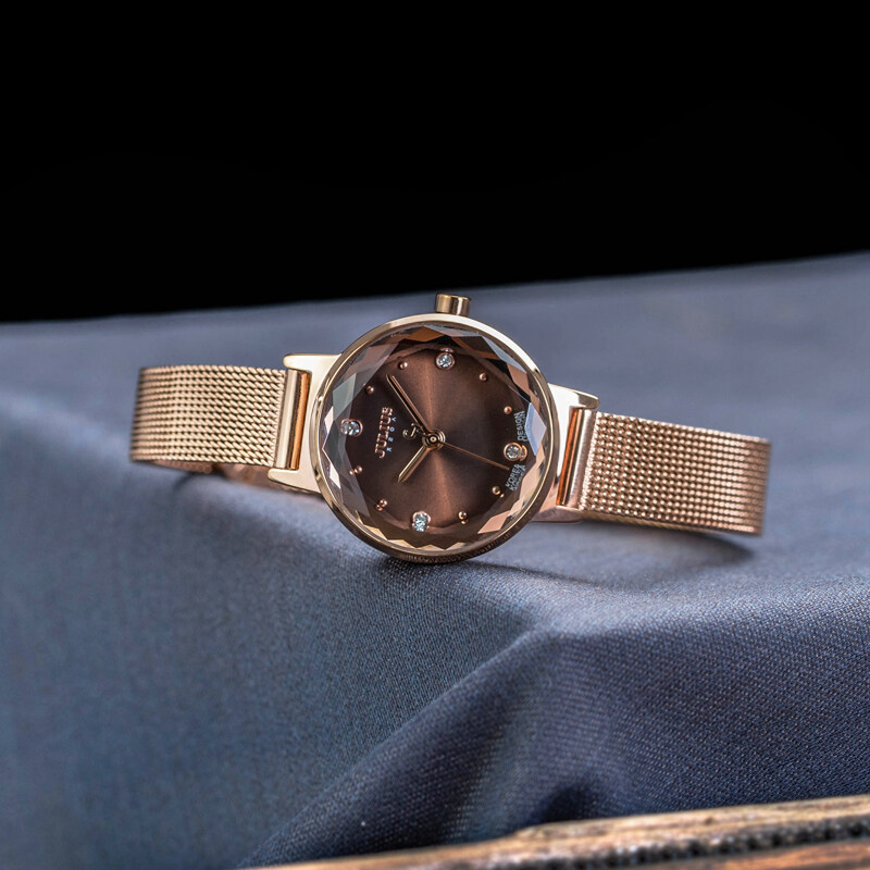 Lazada Thailand - Fashion bracelet watch, three-dimensional mirror surface, simple, Korean style, new model, JULIUS JULIUS, steel strap watch for female students.