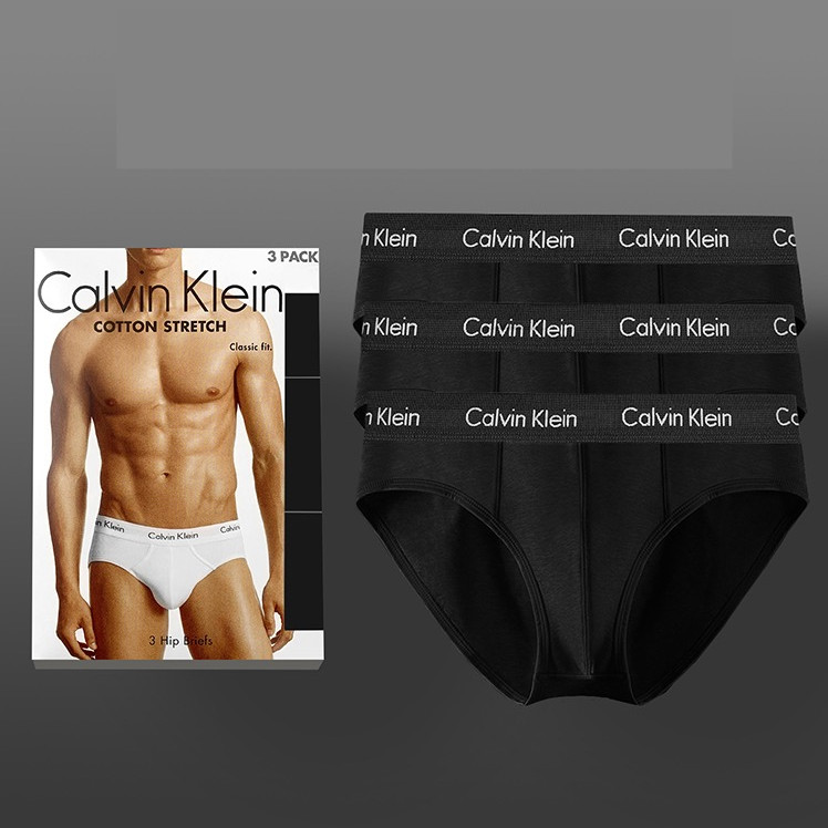 CK Man Briefs กางเกงในผู้ชาย ทรง ผ้าฝ้าย Calvin Klein Men