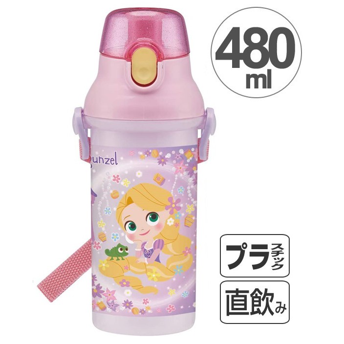 สินค้ามีน้อย หายากมาก กระติกน้ำแบบยกดื่ม ชุด Fairytale Disney ความจุ 480 ml แบรนด์ Skater สินค้า made in japan