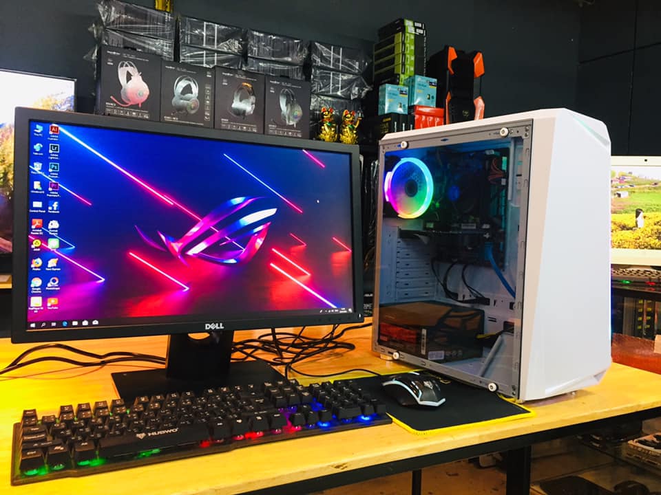 คอมประกอบมือ1 ประกัน3ปี สตรีม ตัดต่อ เล่นเกมส์ กับ Cpu I5 / Ram 8 / GT 710  2G
