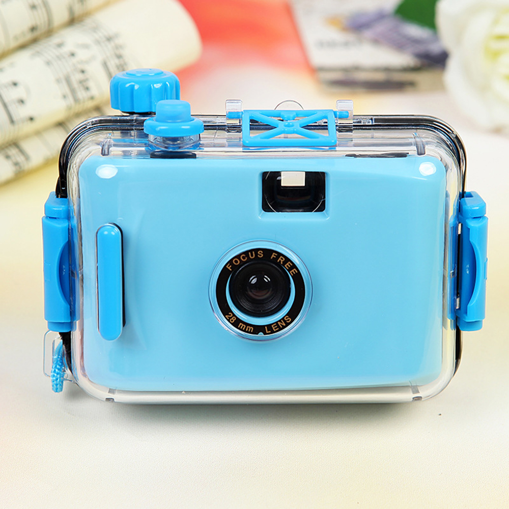 Lomo กล้องของเล่นสำหรับเด็ก,กล้องใต้น้ำกล้องฟิล์มน่ารักกันน้ำและกันกระแทกกล้องแบบเล็งและกดถ่าย (ไม่ต้องใช้แบตเตอรี่)