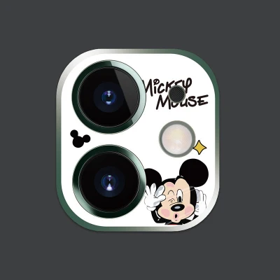 Original Luxury Stitch Mickey Camera Protector Case for Iphone 12 Camera Film for Iphone 11 ProMax Lens Protective Film (1)