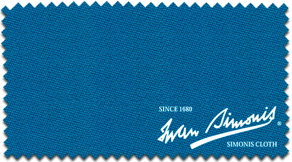 Simonis 760 Electric Blue Pool Billiard Cloth for 7-9 ft. ราคา 11,100 บาท*ส่งฟรี