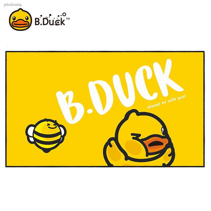 ✴B.Duck เป็ดน้อยสีเหลืองผ้าขนหนูอาบน้ำเด็กผู้ใหญ่แห้งเร็วว่ายน้ำดูดซับแบบพกพาชายหาดอุปกรณ์ที่จำเป็นผ้าขนหนูชายหาด