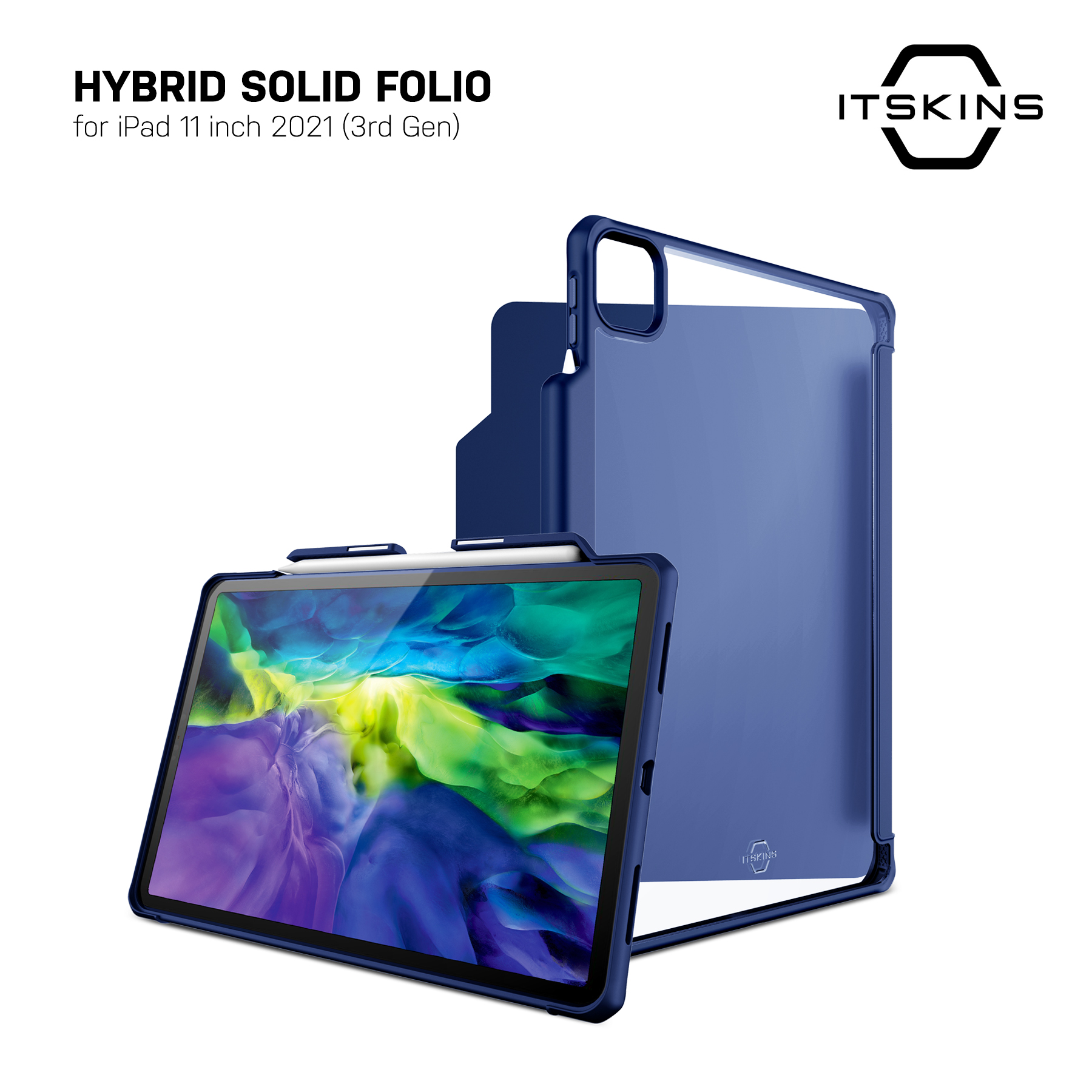 ITSKINS Hybrid Folio Case for iPad Pro 11" 2021/2020 - เคส