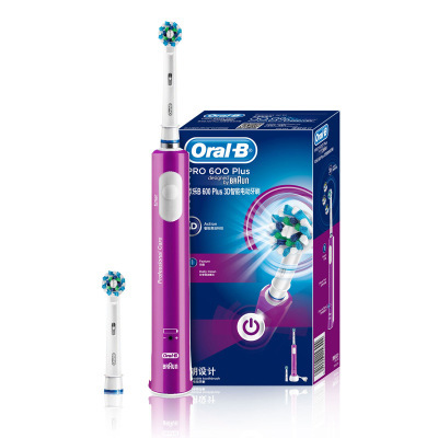 Oral B Pro600 แปรงสีฟันไฟฟ้า Electric Rechargeable Oral B Pro600 3D Action สะดวก สะอาดที่สุด ด้วยระบบ 3D