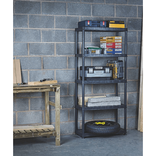 SAKU ชั้นวางของ 5 ชั้น TG59940 สีดำ ราคา 1,548 บาท*ส่งฟรี