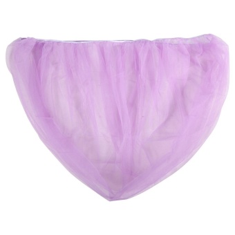 1Pc Baby Kids Stroller Pushchair Mosquito Insect Net Buggy Safe Protection Mesh Cover (Purple) - intl