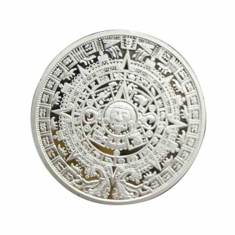 Art Collectible Gift Coin Virtual Money Mayan Aztec Souvenir Medal Physical - Intl July 2018 - 2 Art Collectible Gift Coin Virtual Money Mayan Aztec Souvenir Medal Physical - intl - 2