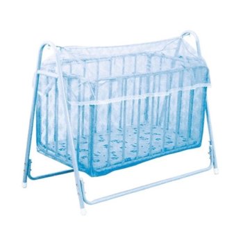 NFเปลลูกกรงเด็ก(สีฟ้า ) NFเปลลูกกรงเด็ก(สีฟ้า )