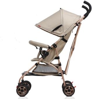 Portable Folding Folding Shock Proof Trolley for Baby Stroller 4.2KG - intl Portable Folding Folding Shock Proof Trolley for Baby Stroller 4.2KG - intl