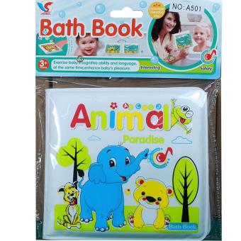 RWR TOY ของเล่นในอ่างน้ำ สมุดอาบน้ำ สมุดอาบน้ำเด็ก Animal Paradise มีเสียง A501-3 RWR TOY ของเล่นในอ่างน้ำ สมุดอาบน้ำ สมุดอาบน้ำเด็ก Animal Paradise มีเสียง A501-3