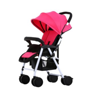 SAFETY CHILD รถเข็นเด็ก 102*48*50 cm (ชมพู) SAFETY CHILD รถเข็นเด็ก 102*48*50 cm (ชมพู)