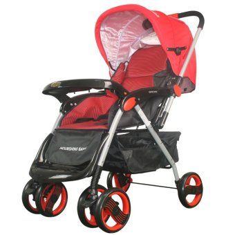 Wanbao รถเข็นเด็ก รุ่น T302A สีแดง