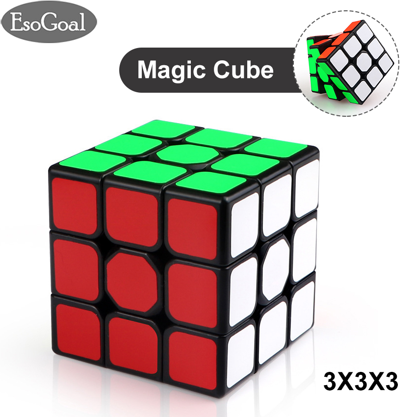 EsoGoal Magic Cube Trêu Ghẹo Não Khối Rubik Tốc Độ Thi Đấu 3X3X3 Đồ Chơi Giáo Dục &amp; Sở Thích Đồ Chơi Khối Rubik Ma Thuật Trò Chơi Ghép Hình Não Đồ Chơi Giáo Dục Đồ Chơi Khối Lập Phương