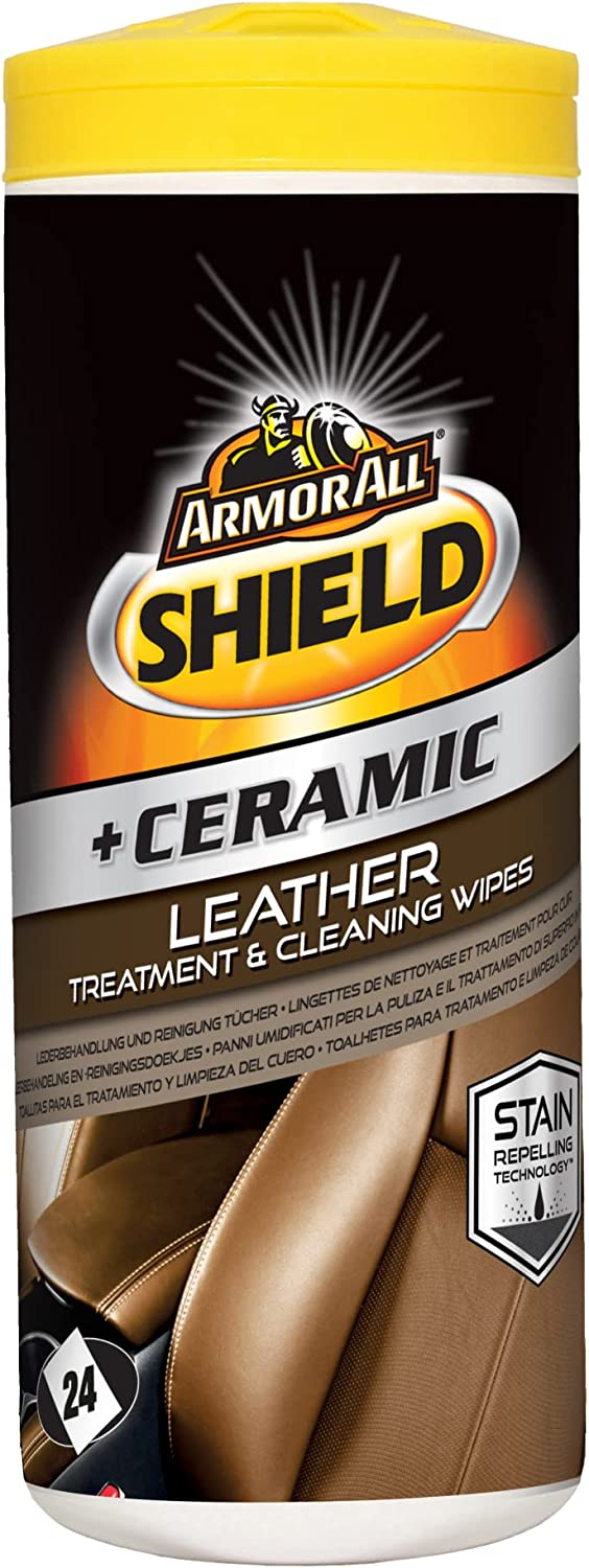 Armor All Shield + Ceramic Leather Tub Wipes