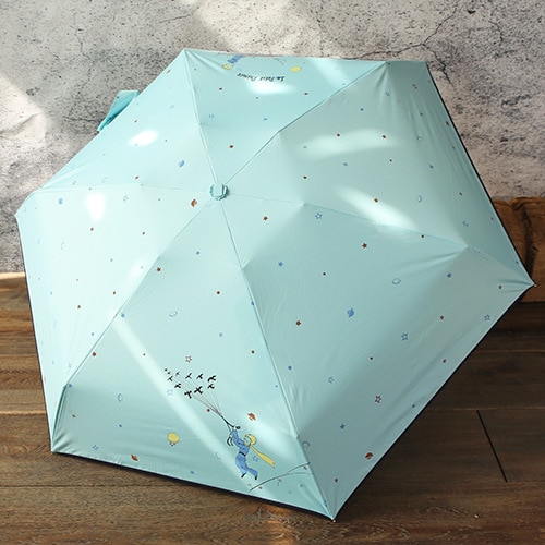 ร่มลายการ์ตูนฝนร่มพับได้สำหรับผู้หญิงร่มกันแดดกันแดดสตรีร่มพกพาขนาดเล็กปารากวัยน่ารัก