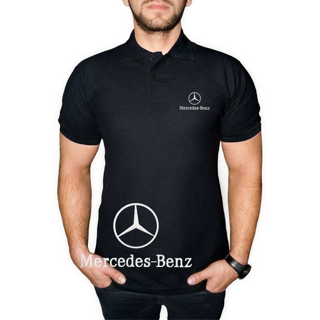 Mens Mercedess Benz เสื้อโปโล Cottonauto โลโก้ T เสื้อ Tee ของขวัญเขาผ้าฝ้าย100% บุรุษเสื้อ