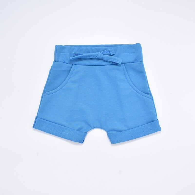 Leeya กางเกงขาสั้นเด็ก สีพืน กางเกงขาสั้นเด็กผู้ชาย กางเกงเด็ก 100% Cotton Supersoft