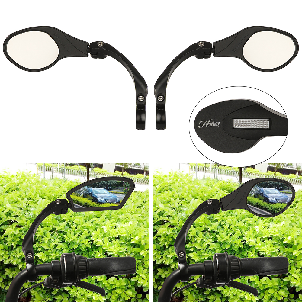 SEHLW953 Outdoor Cycling Adjustable Rear View Handlebar Bicycle Mirror Motorcycle Looking Glass Bike Rearview